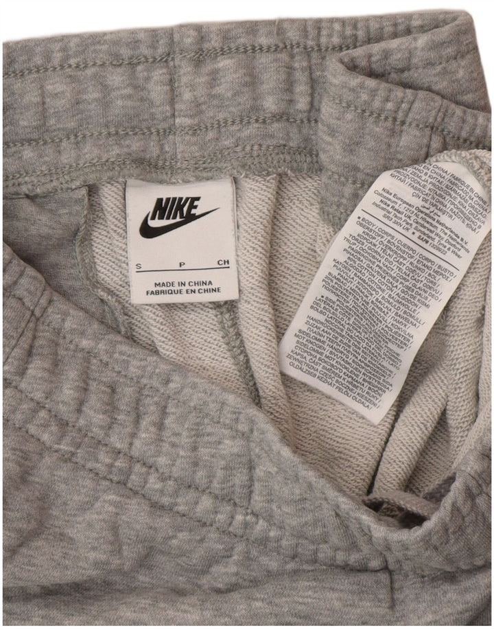 Nike Mens Tracksuit Trousers Joggers Small Grey Cotton