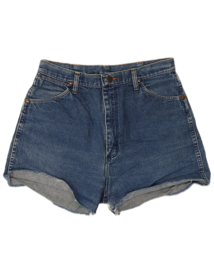 Wrangler Womens Denim Shorts W30 Medium Blue Cotton