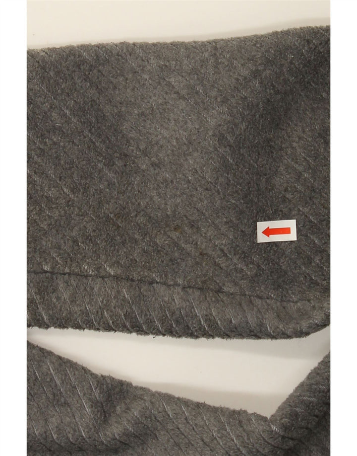 MARKS & SPENCER Womens Fleece Jacket UK 16 Large Grey Polyester