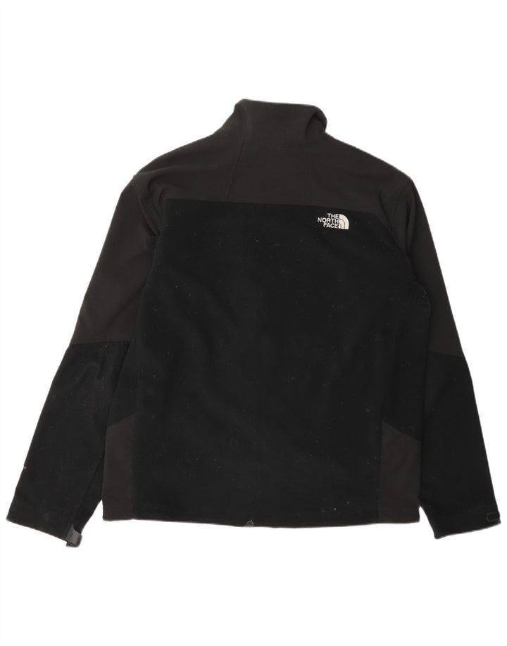 The North Face Mens Rain Jacket UK 40 Large Black Colourblock Polyester