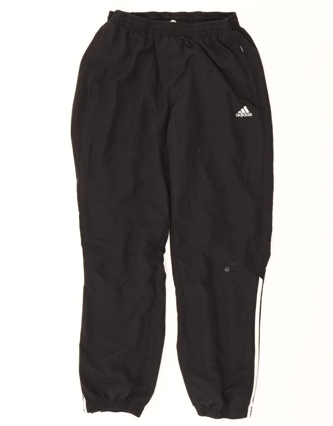 Adidas Mens Tracksuit Trousers Joggers Large Black Polyester
