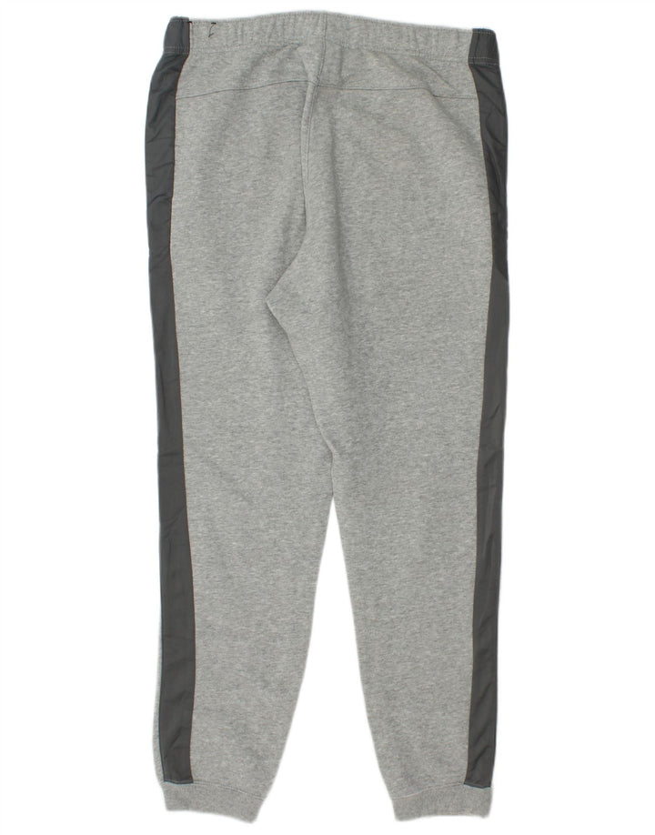 NIKE Mens Tracksuit Trousers Joggers Small Grey Polyester