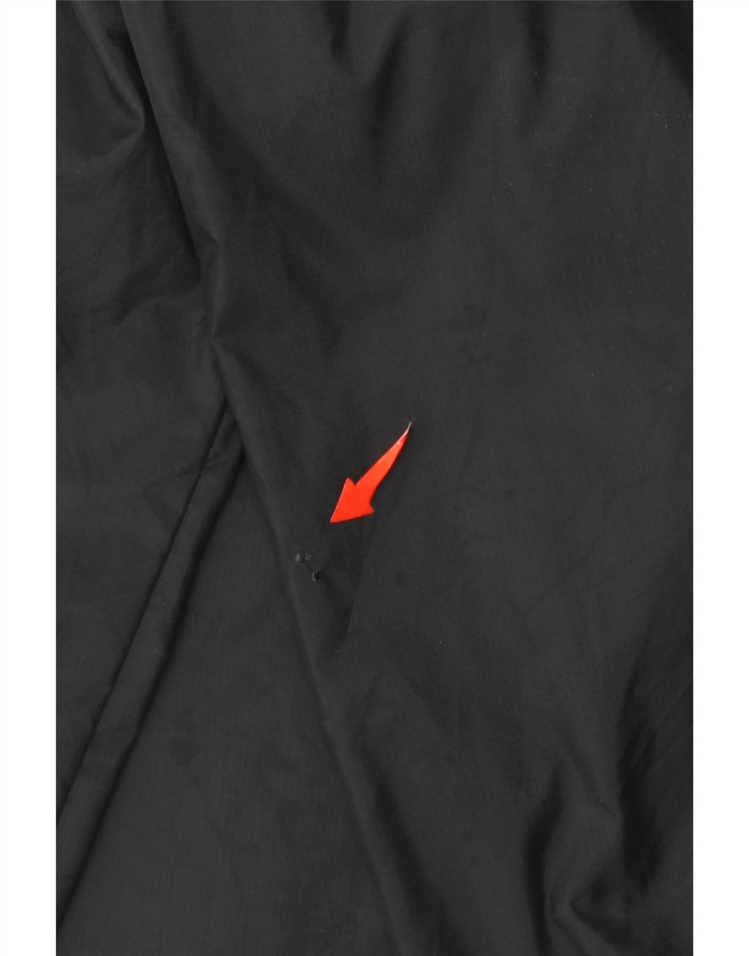 Nike Mens Hooded Rain Jacket UK 36 Small Black Nylon
