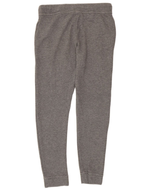 Nike Girls Graphic Tracksuit Trousers Joggers 13-14 Years XL Grey Cotton