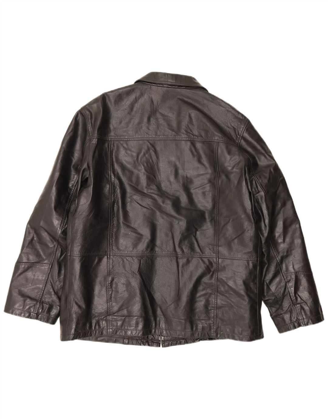 Conbipel Mens Leather Jacket IT 56 2XL Black