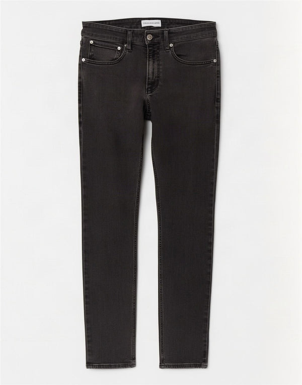 Calvin Klein Mens Skinny Jeans W32 L32 Grey Cotton