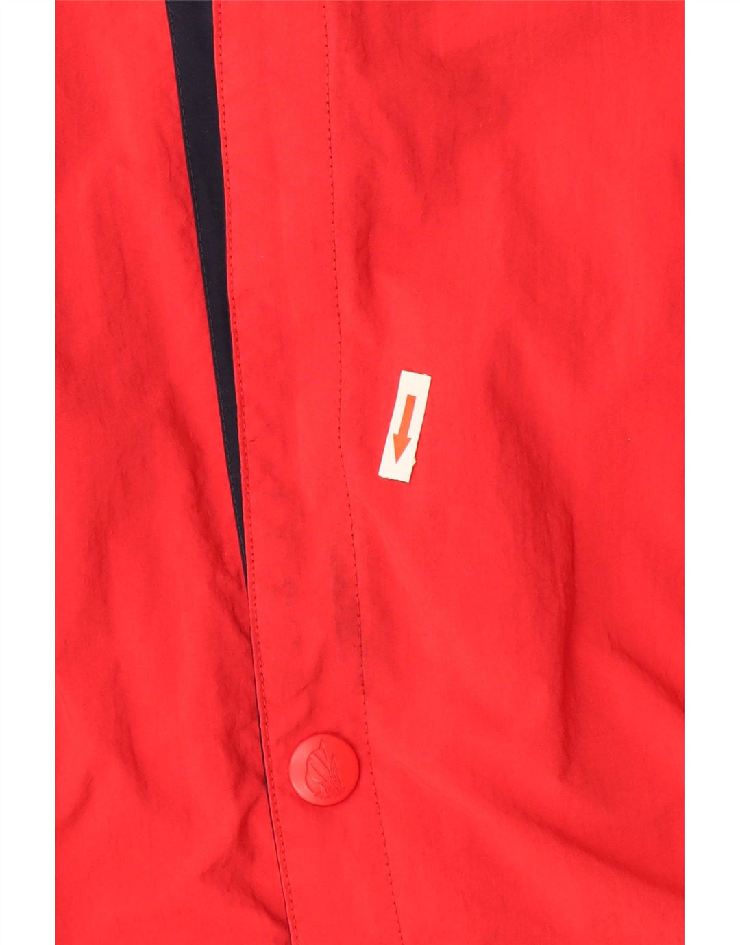 NAUTICA Mens Hooded Rain Jacket UK 38 Medium Red Nylon