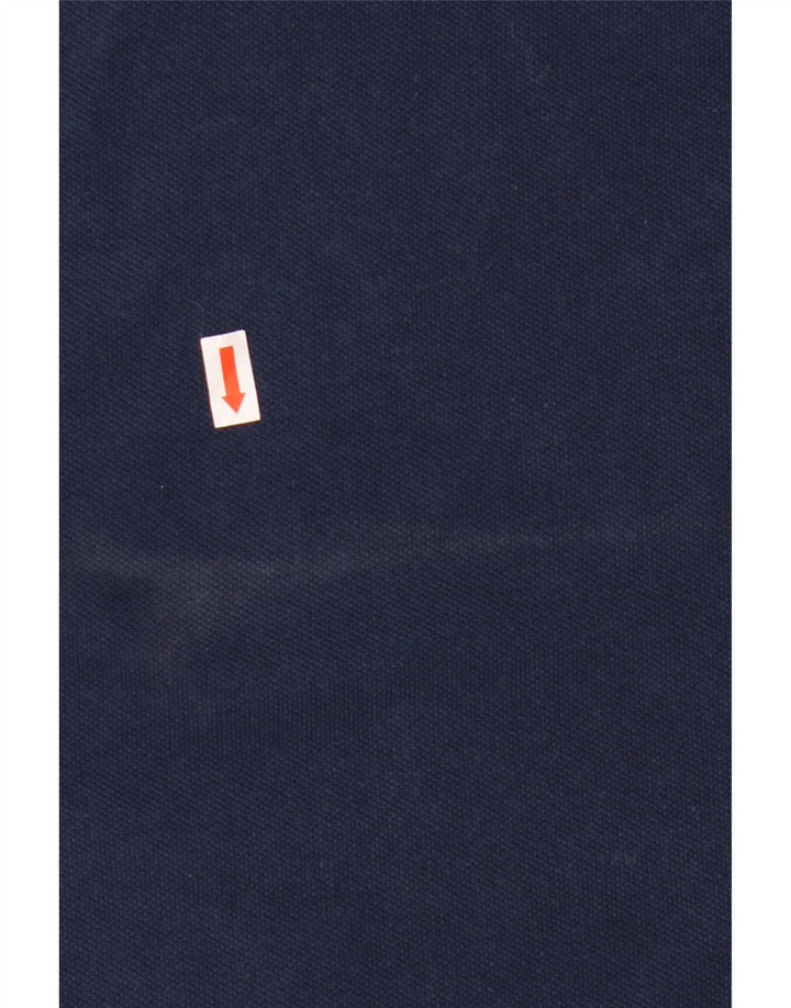 Levi's Mens Standard Polo Shirt Medium Navy Blue Cotton