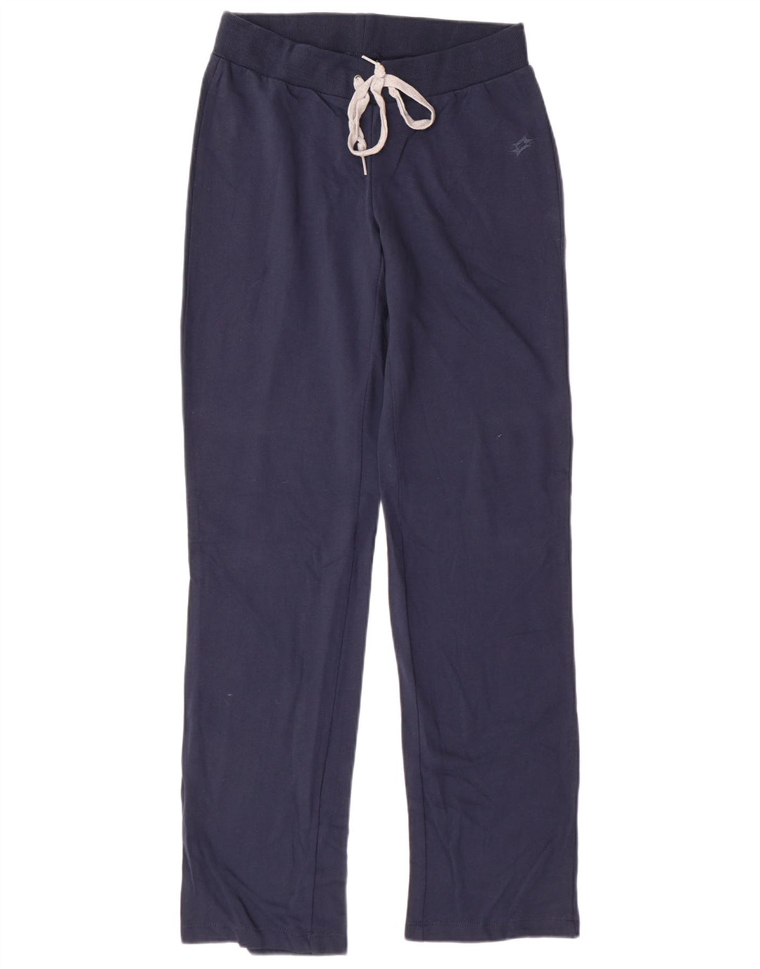 LOTTO Womens Tracksuit Trousers UK 8 Small  Navy Blue Cotton