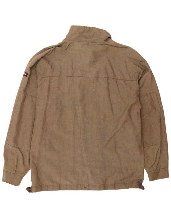 Napapijri Mens Utility Jacket UK 40 Large Khaki Polyester
