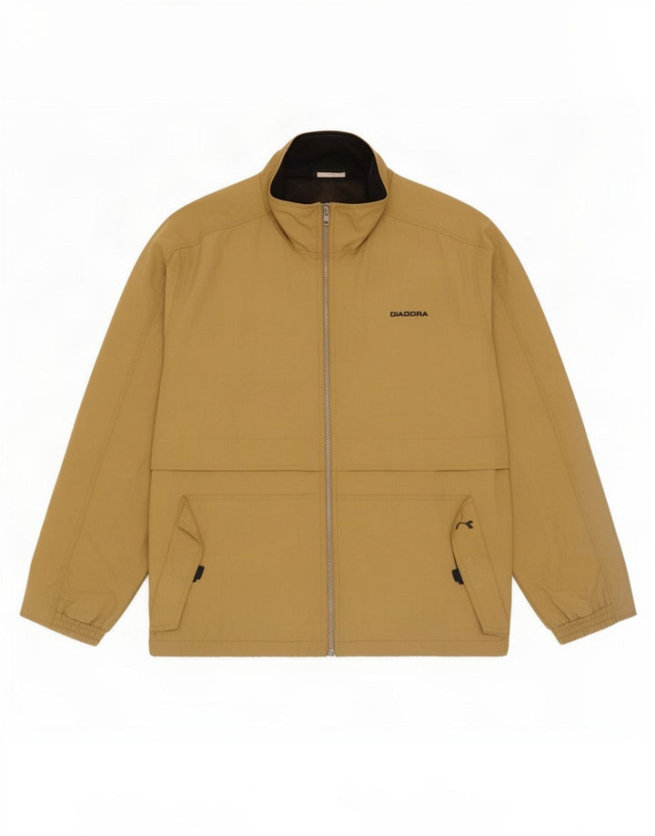 Diadora Mens Rain Jacket UK 40 Large Beige
