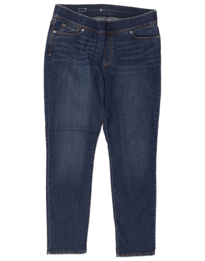 LEVI'S Womens Skinny Jeans US 14 XL W32 L29 Blue Cotton