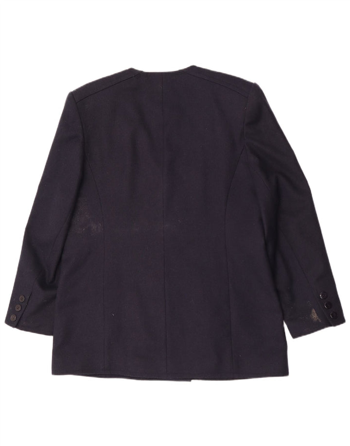 Windsmoor Womens Double Breasted Blazer Jacket UK 16 Large Navy Blue