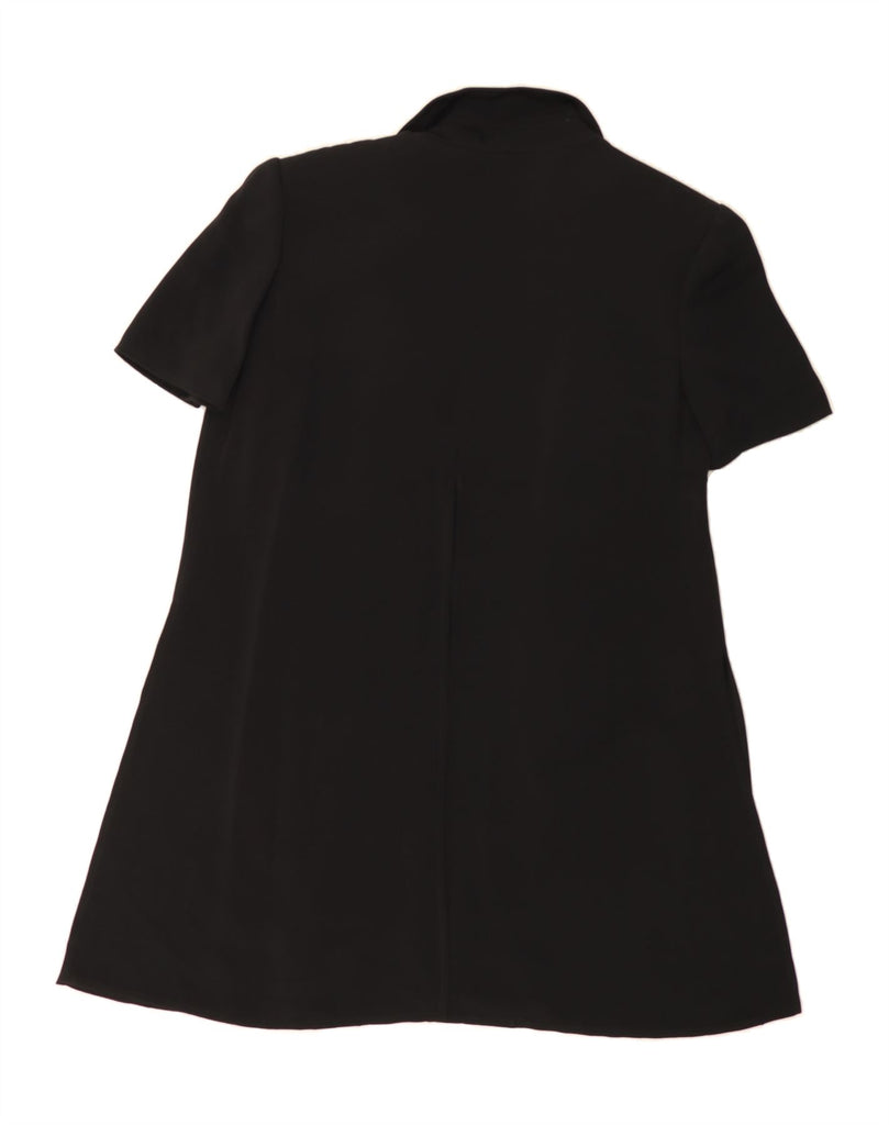 CHRISTIAN DIOR Womens Short Sleeve Cardigan Top IT 40 Small Black Vintage Christian Dior and Second-Hand Christian Dior from Messina Hembry 