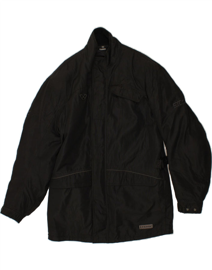 IXON Mens Racer Jacket UK 44 2XL Black Polyester Vintage Ixon and Second-Hand Ixon from Messina Hembry 