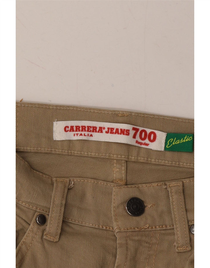 CARRERA Mens 700 Regular Casual Trousers W32 L30 Beige Vintage Carrera and Second-Hand Carrera from Messina Hembry 