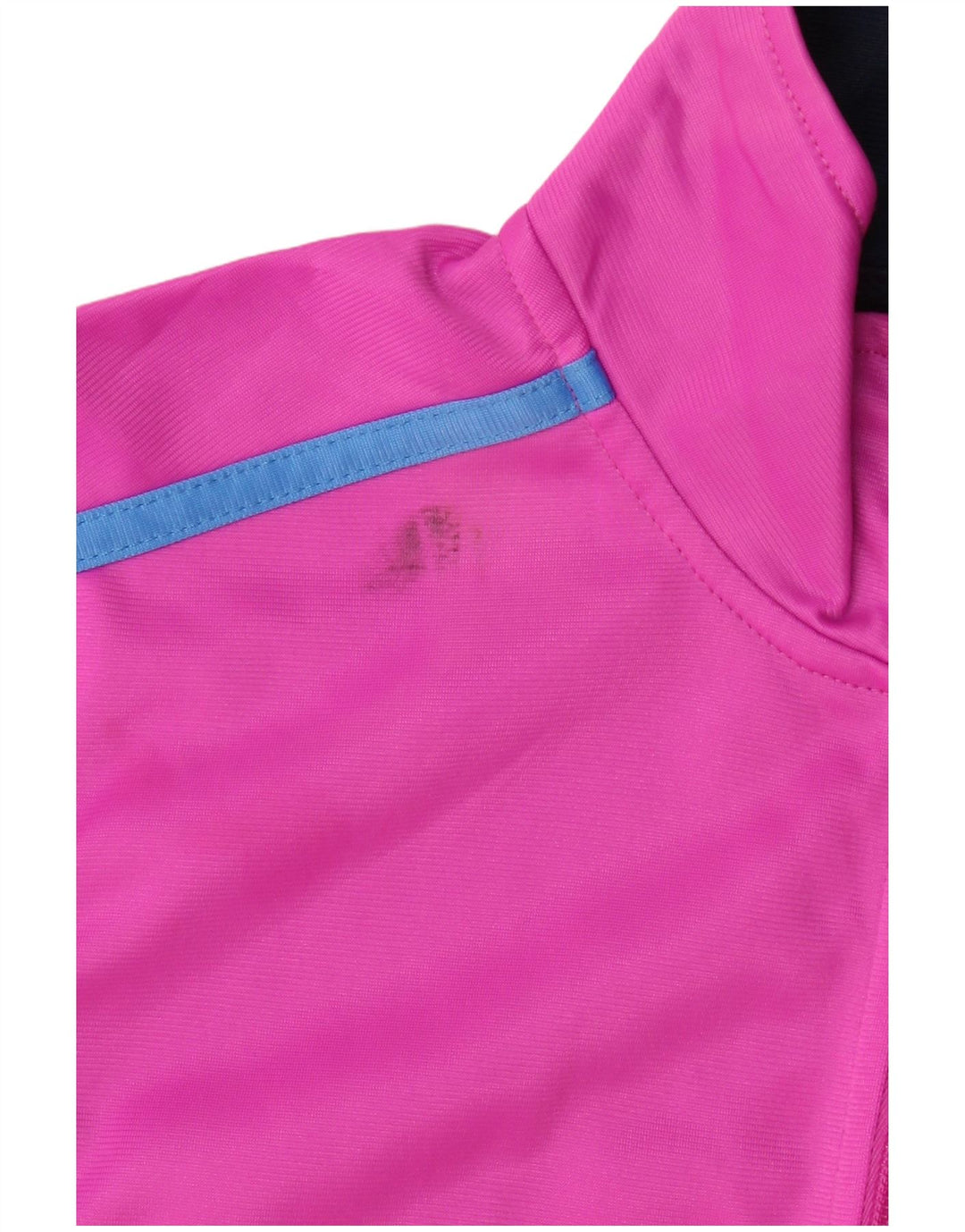 Diadora Womens Tracksuit Top Jacket UK 10 Small Pink Colourblock Polyester