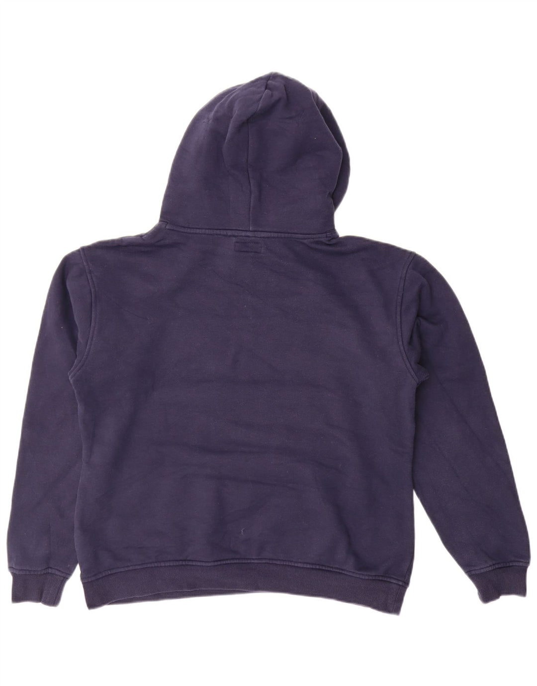 TOMMY HILFIGER Womens Oversized Hoodie Jumper UK 14 Medium Navy Blue