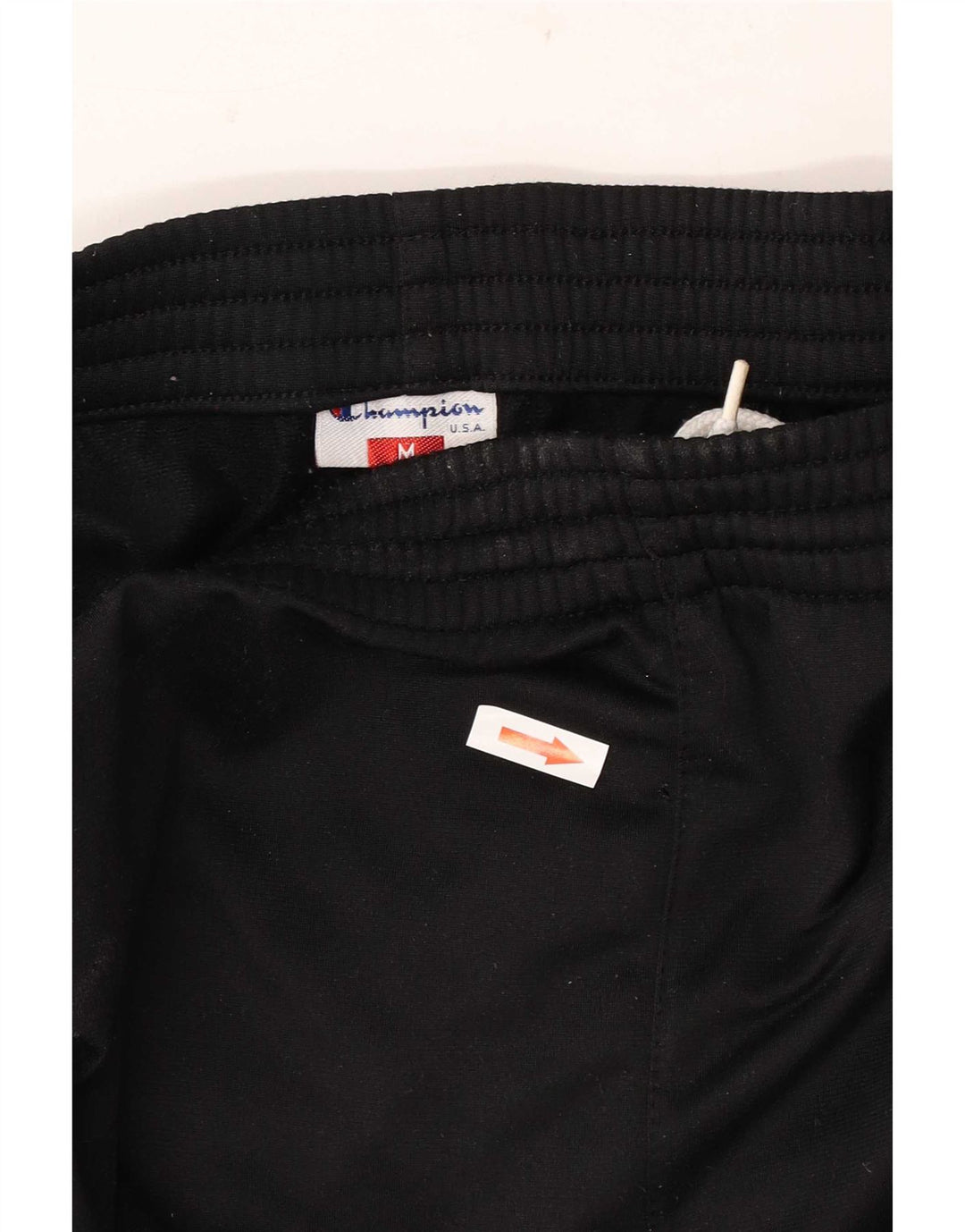 Champion Mens Graphic Tracksuit Trousers Medium Black Colourblock