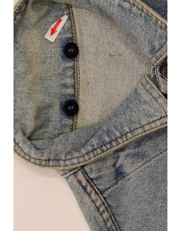El Charro Mens Denim Jacket UK 42 XL Blue Cotton