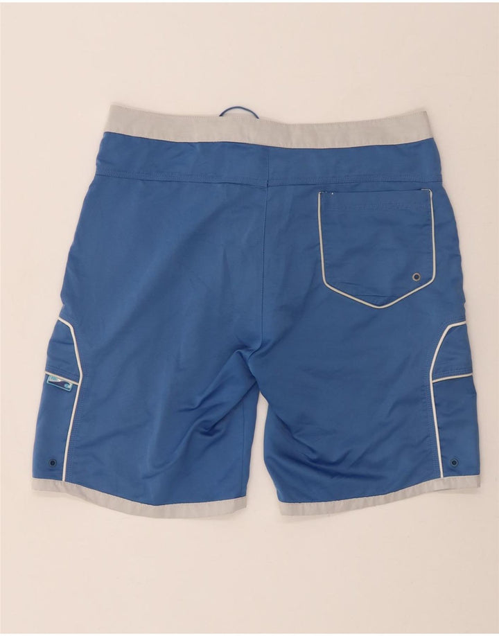 CHAMPION Mens Swimming Shorts Large Blue Polyester