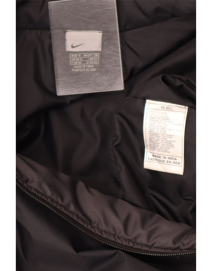 Nike Mens Windbreaker Jacket Medium Black Nylon