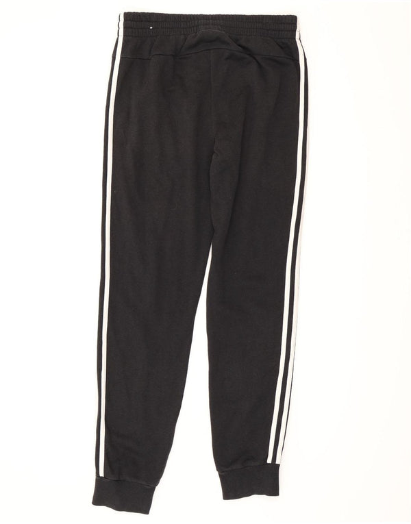 Adidas Mens Tracksuit Trousers Joggers Large Black Cotton