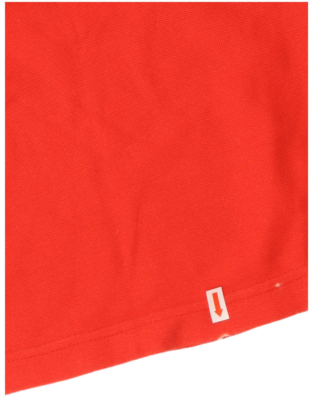 FILA Womens Sleeveless Polo Shirt IT 46 Large Red Cotton