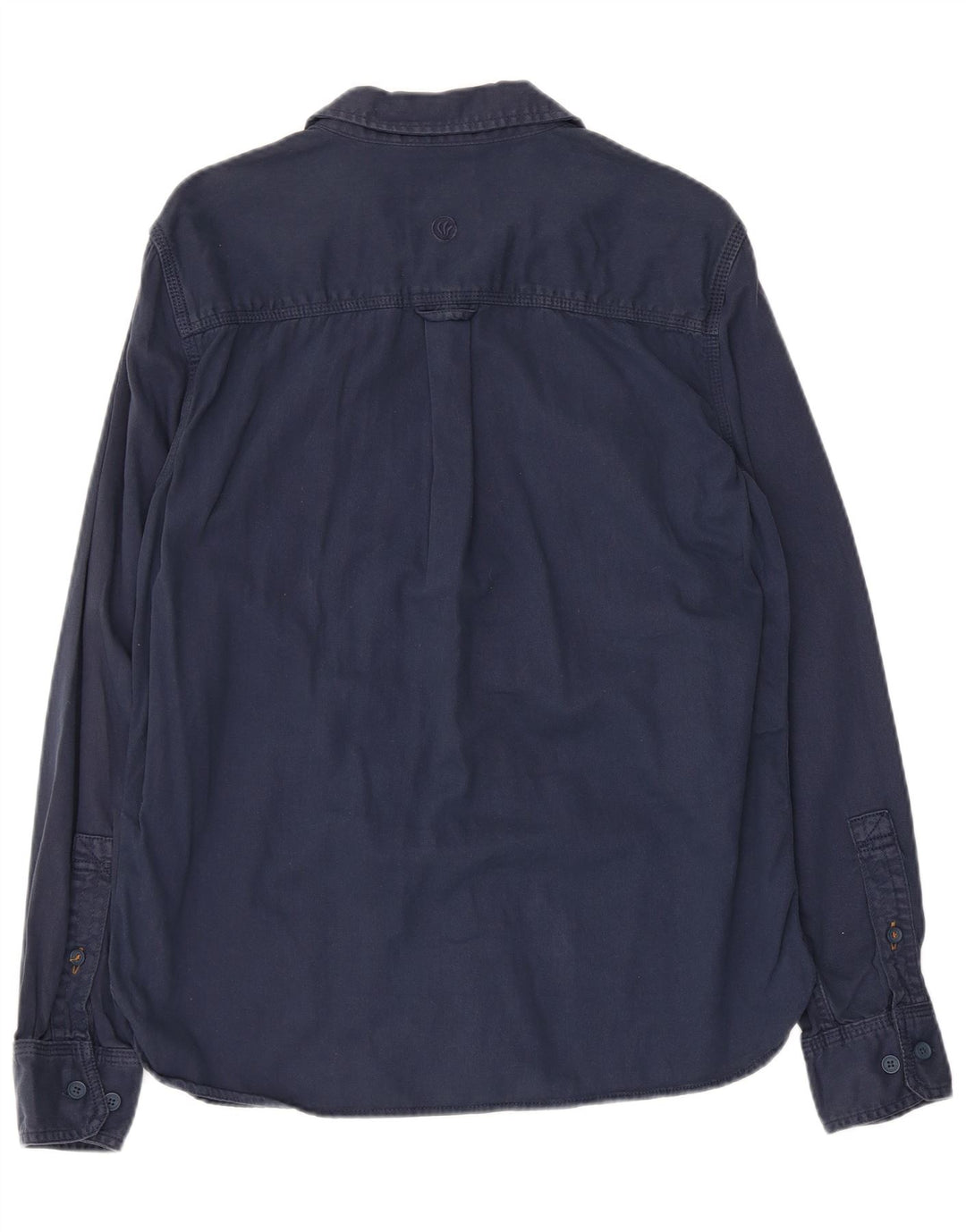 Fat Face Mens Regular Fit Shirt Medium Navy Blue Cotton