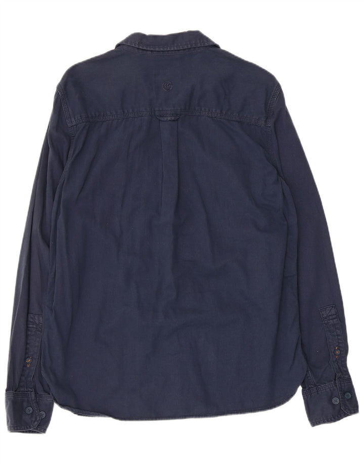 Fat Face Mens Regular Fit Shirt Medium Navy Blue Cotton