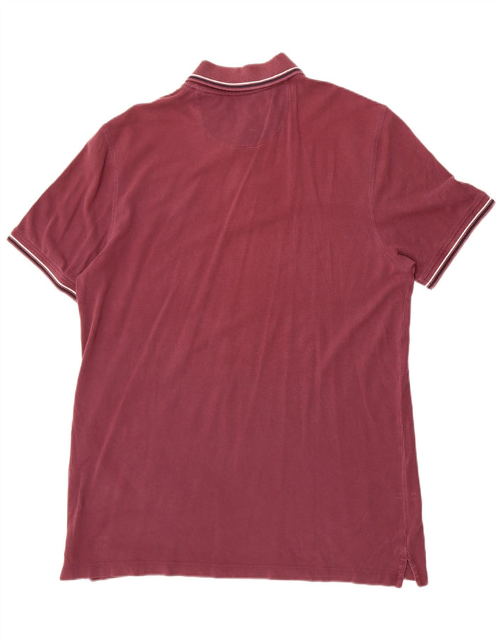 Bugatti Mens Polo Shirt XL Maroon