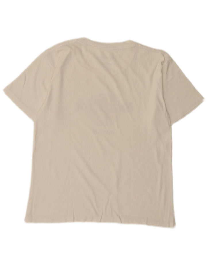 Hard Rock Cafe Womens Dublin Graphic T-Shirt Top UK 18 XL White Cotton