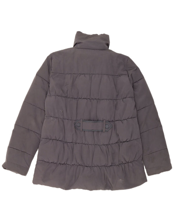 Max & Co. Mens Padded Jacket UK 14 Large Navy Blue Polyester
