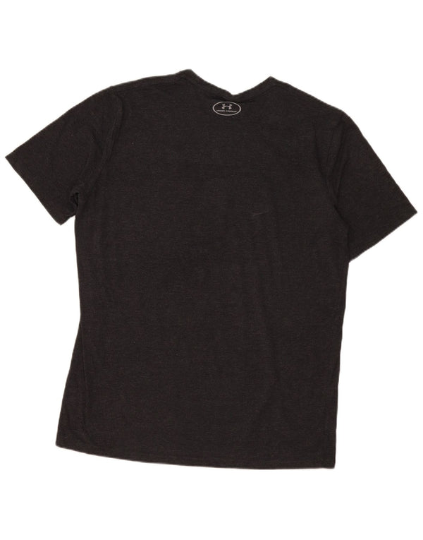 Under Armour Mens Heat Gear Graphic T-Shirt Top Large Black
