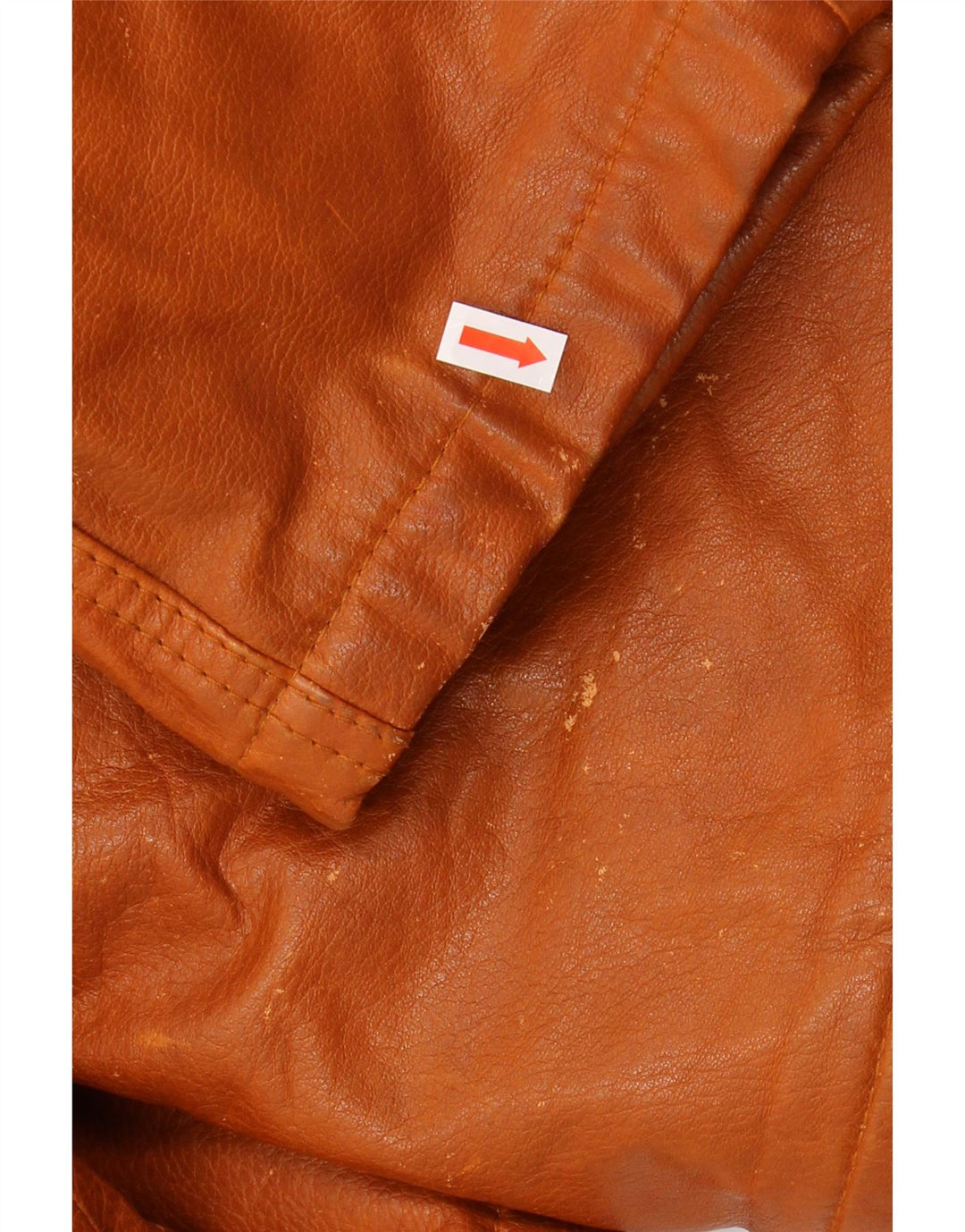 WINCHESTER Mens Leather Jacket IT 48 Medium Brown Leather