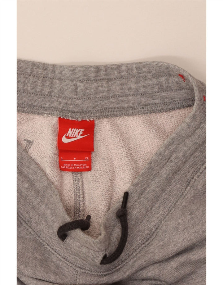 NIKE Womens Tracksuit Trousers Joggers UK 10 Small  Grey