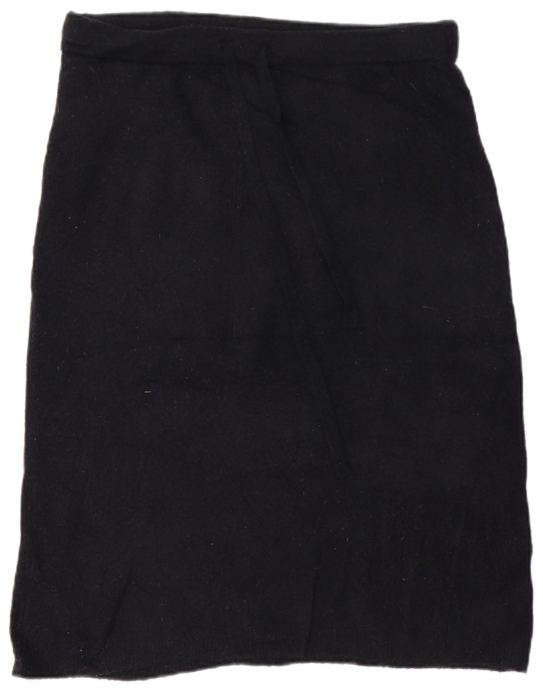 J. CREW Womens A-Line Skirt Large W32  Black Acrylic