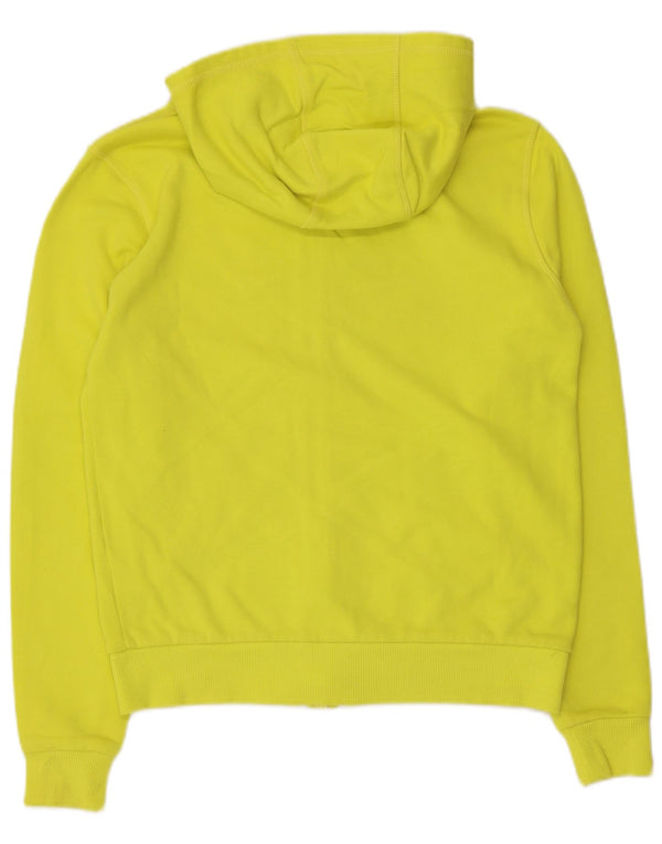 North Sails Boys Graphic Zip Hoodie Sweater 13-14 Years Yellow Cotton