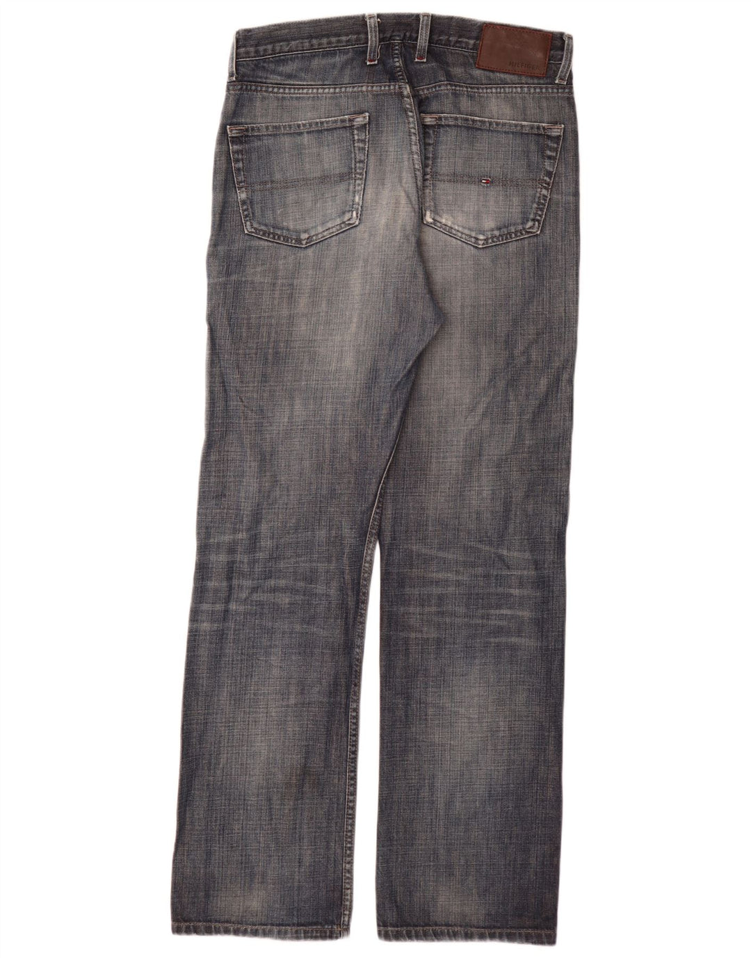 Tommy Hilfiger Mens Straight Jeans W33 L34 Blue