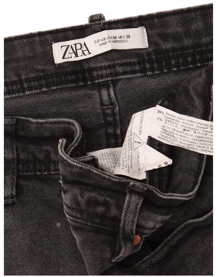 ZARA Mens Denim Shorts EU 46 XL W36  Grey Cotton