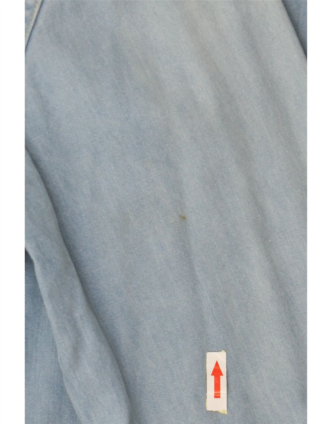 LEE Mens Denim Shirt Large Blue Cotton