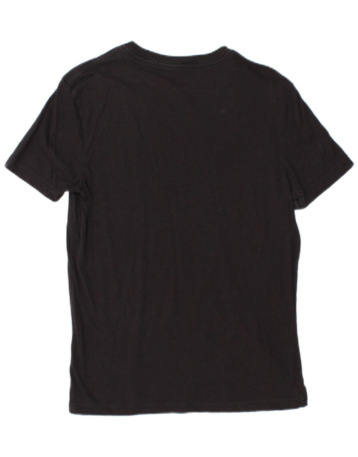 CALVIN KLEIN JEANS Mens Graphic T-Shirt Top Medium Black