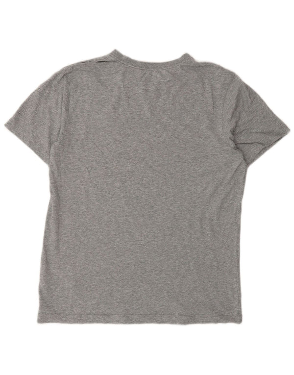 Nike Mens T-Shirt Top Small Grey Cotton