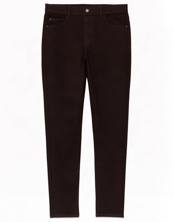 Marks & Spencer Womens The Ivy Skinny Jeans UK 14 Large W32 L30 Black