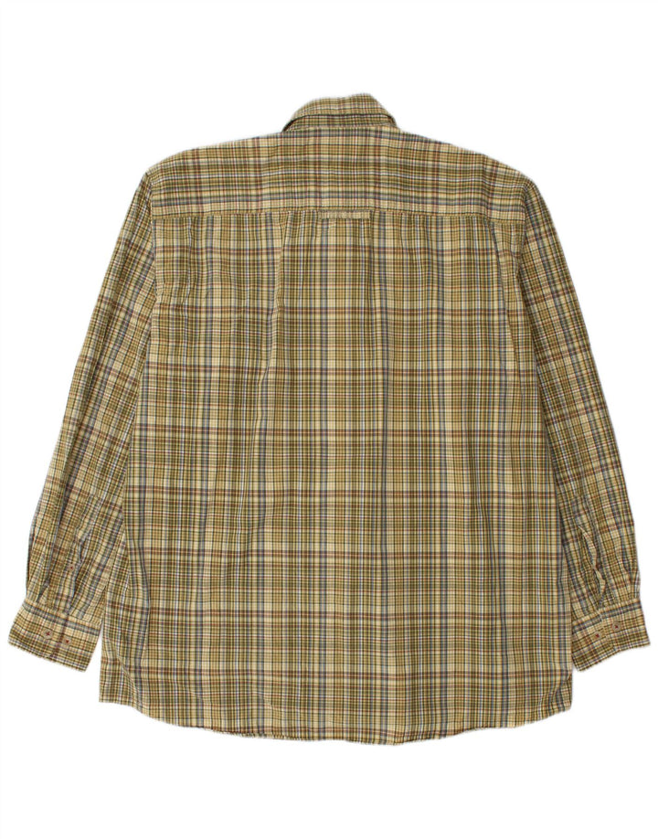 Camel Active Mens Shirt XL Green Check