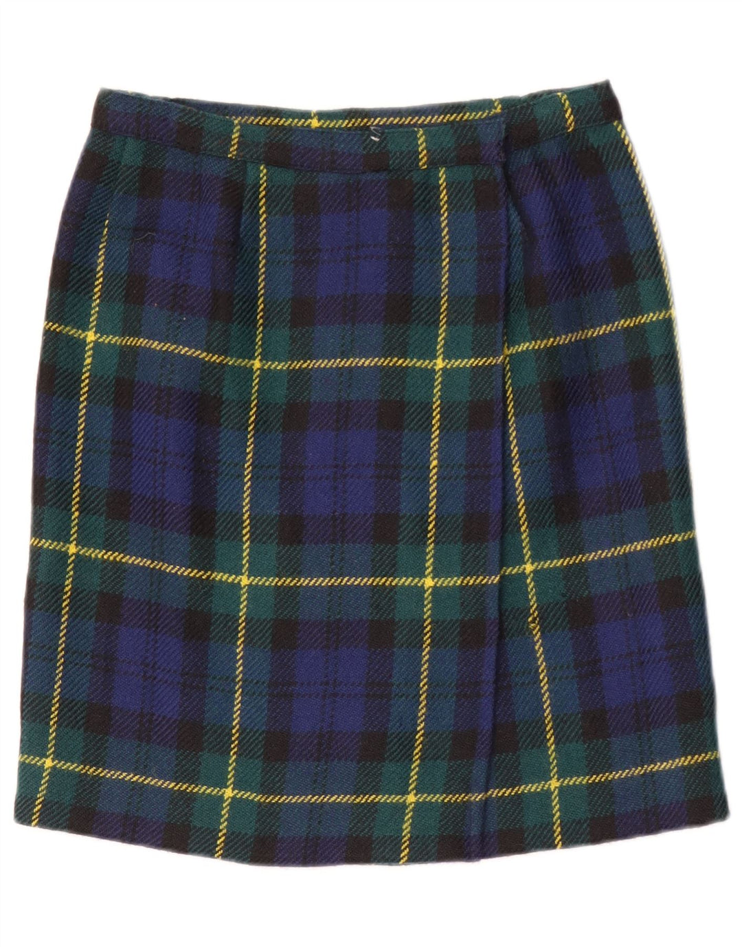 Vintage Womens Wrap Skirt W26 Small  Multicoloured Check