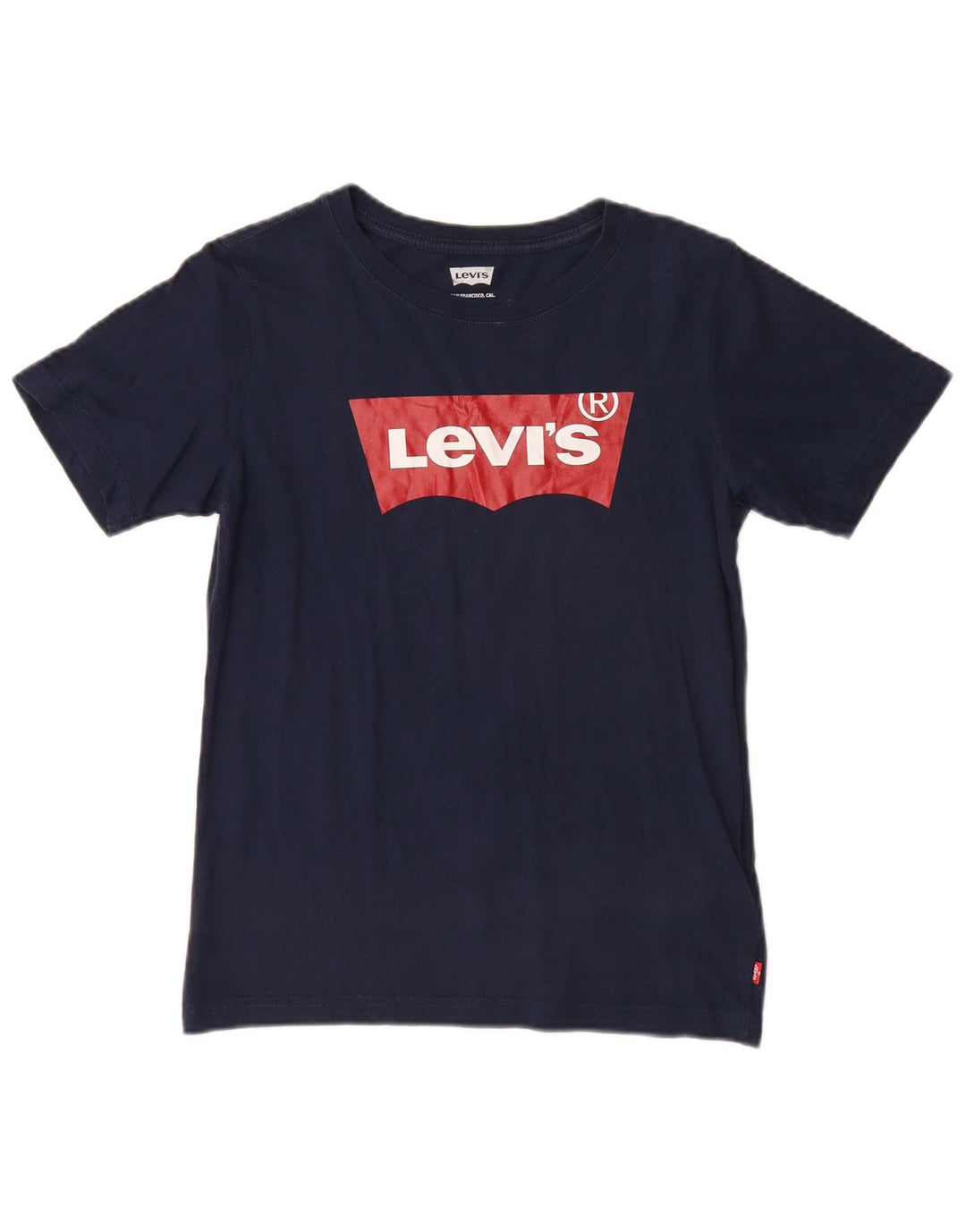 Levi's Boys Graphic T-Shirt Top 15-16 Years Navy Blue Cotton