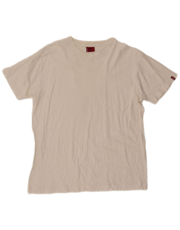 LEVI'S Mens T-Shirt Top Medium White