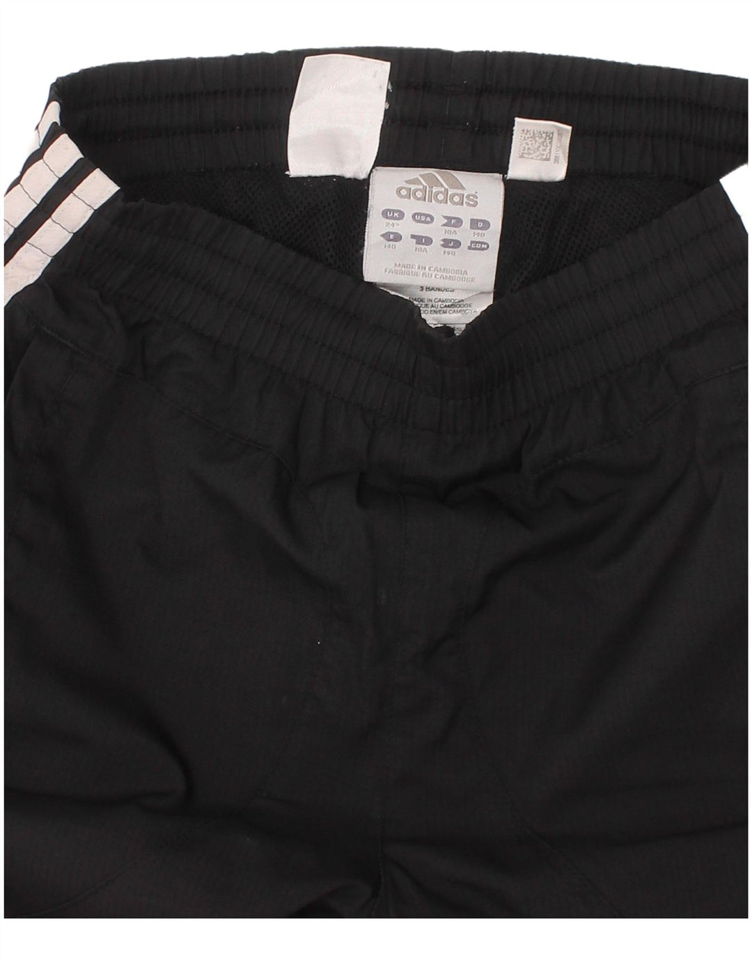 Adidas Boys Bermuda Sport Shorts 9-10 Years Black Polyester