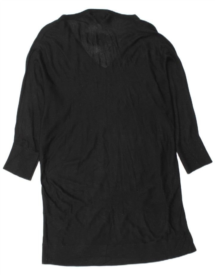 MOSSIMO Womens Long Sleeve Batwing Jumper Dress UK 18 XL Black Acrylic